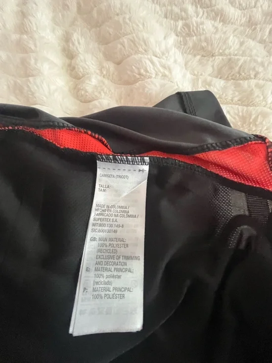 Adidas Black & Red Soccer Jersey - Picture 5 of 7